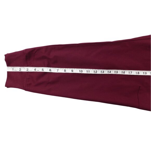 Landau ProFlex Scrub Pants Burgundy / Wine Size M Two-Way Stretch - Picture 4 of 8